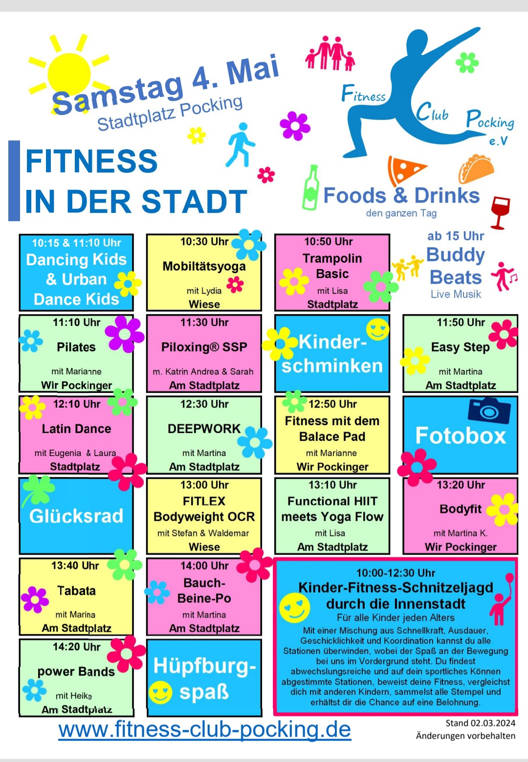 Fitness in der Stadt