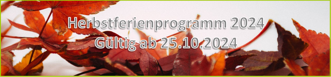 Herbstferienprogramm 2024